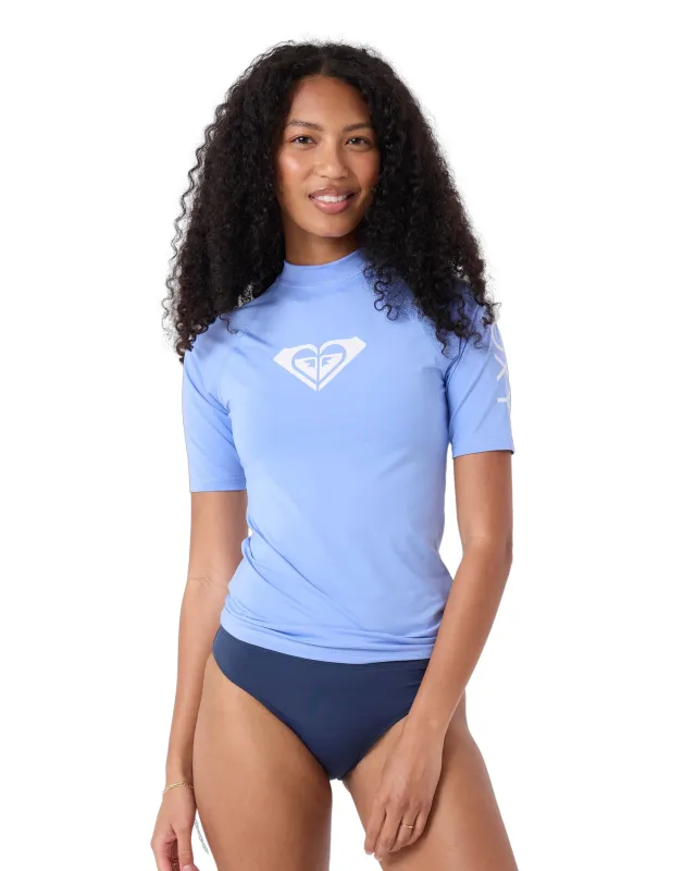Whole Hearted Short Sleeve Rashguard made by Roxy