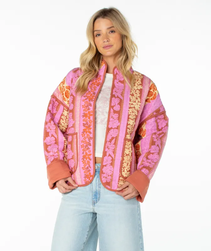 Solana Quilted Jacket made by Roxy