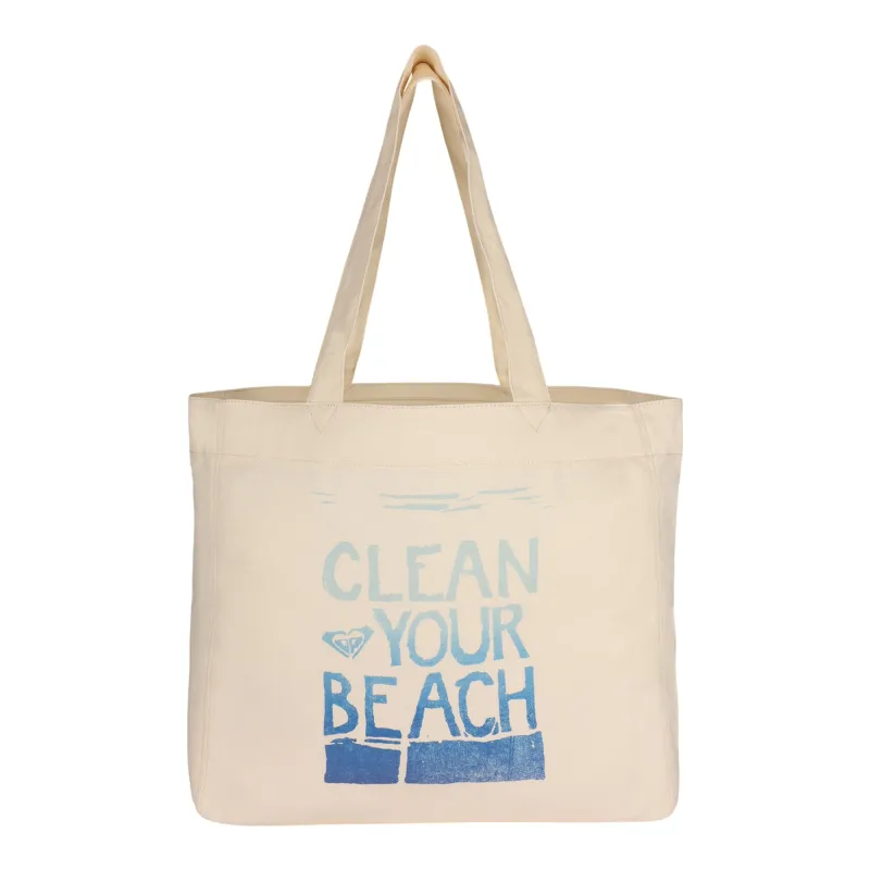 Clean Your Beach Tote Bag made by Roxy