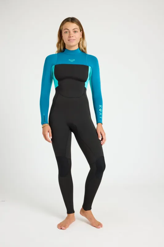 5/4mm Prologue GBS Back Zip Wetsuit made by Roxy