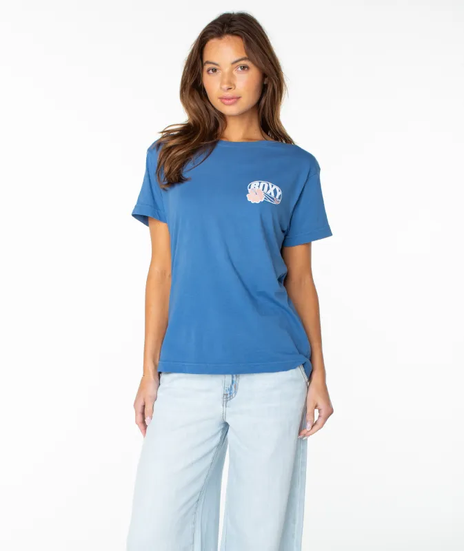 OG Roxy Oval Boyfriend Crew made by Roxy