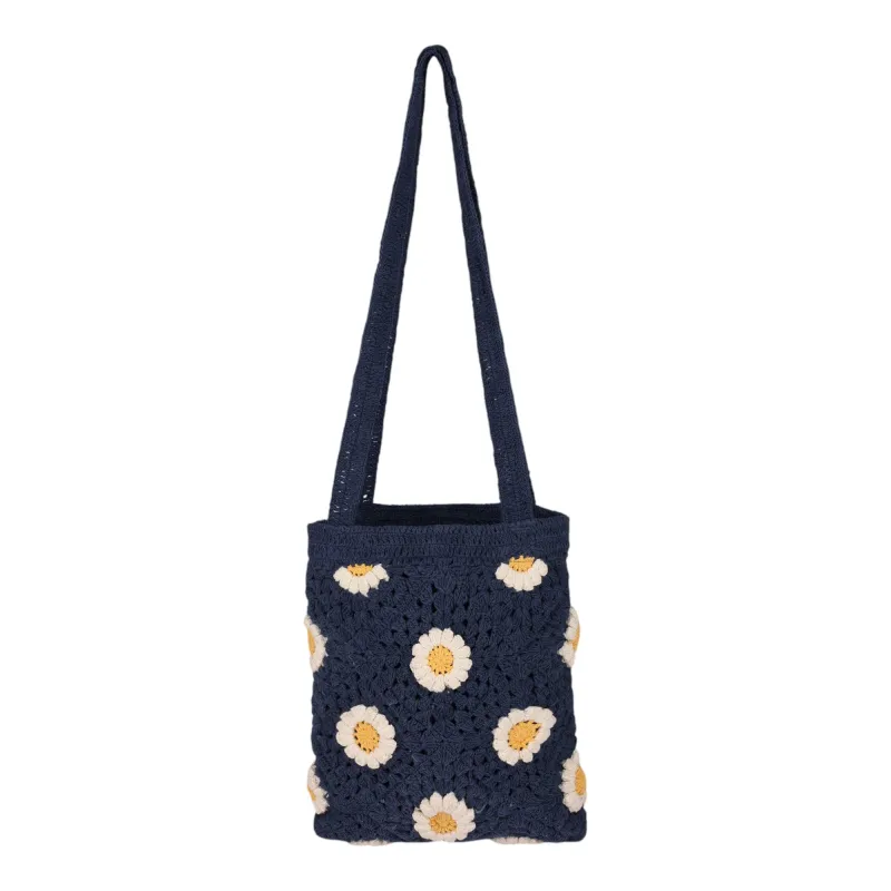Wandering Beach Crochet Tote Bag made by Roxy