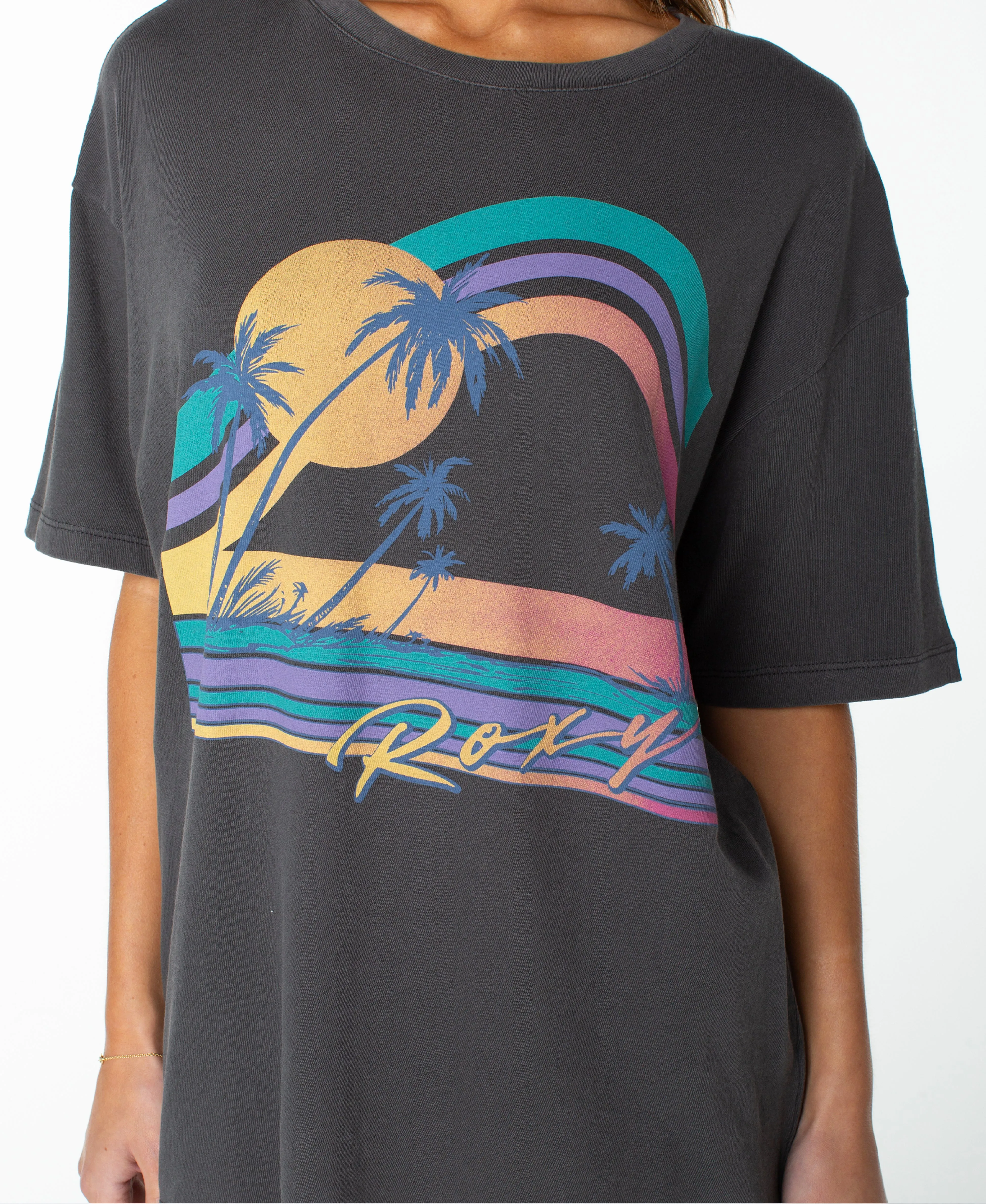 Heatwave Oversized Tee sold by Roxy product image thumbnail 4
