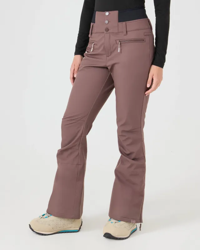 Rising High Pants made by Roxy