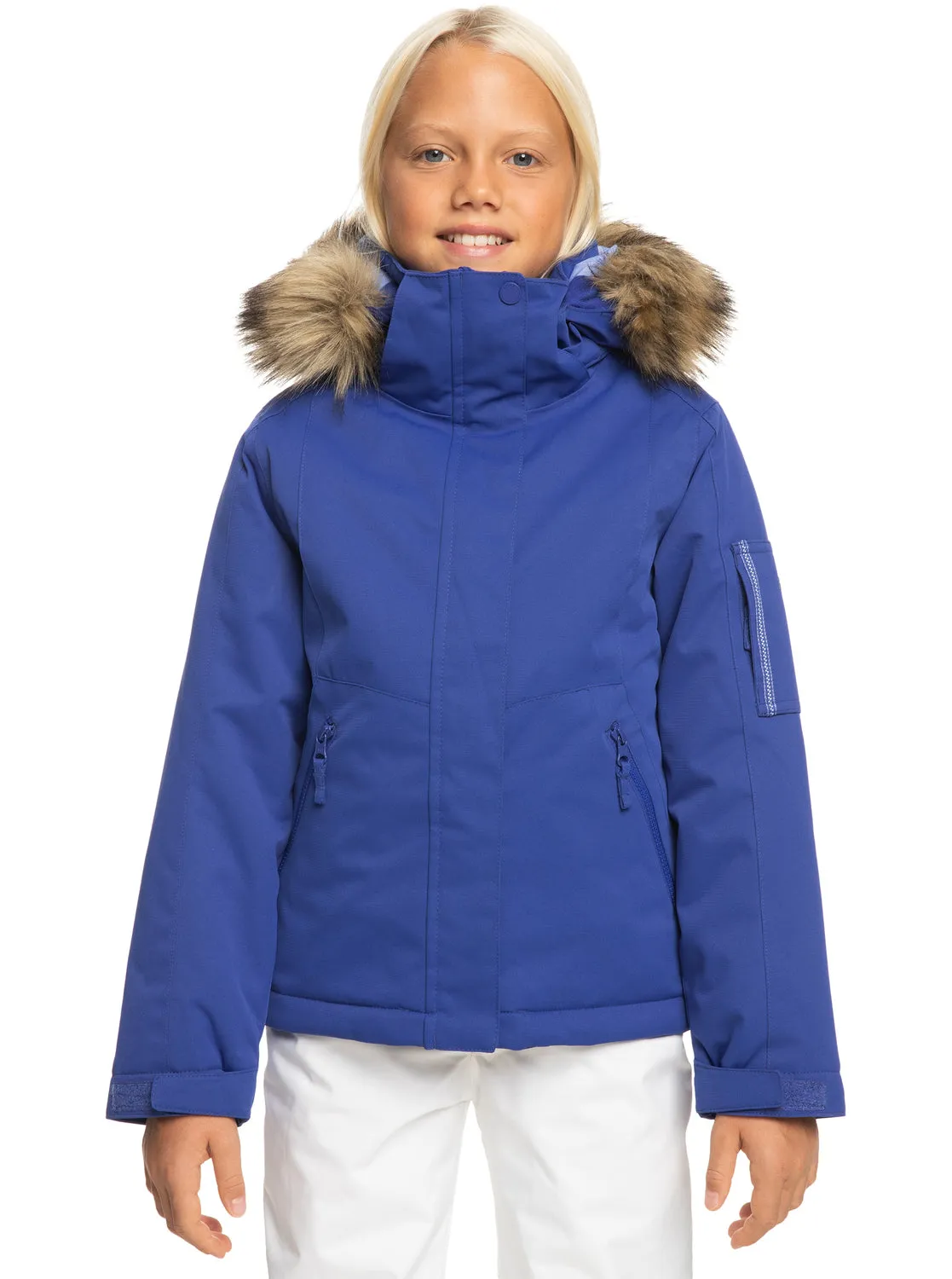 Girls 4-16 Meade Technical Snow Jacket - Bluing sold by Roxy