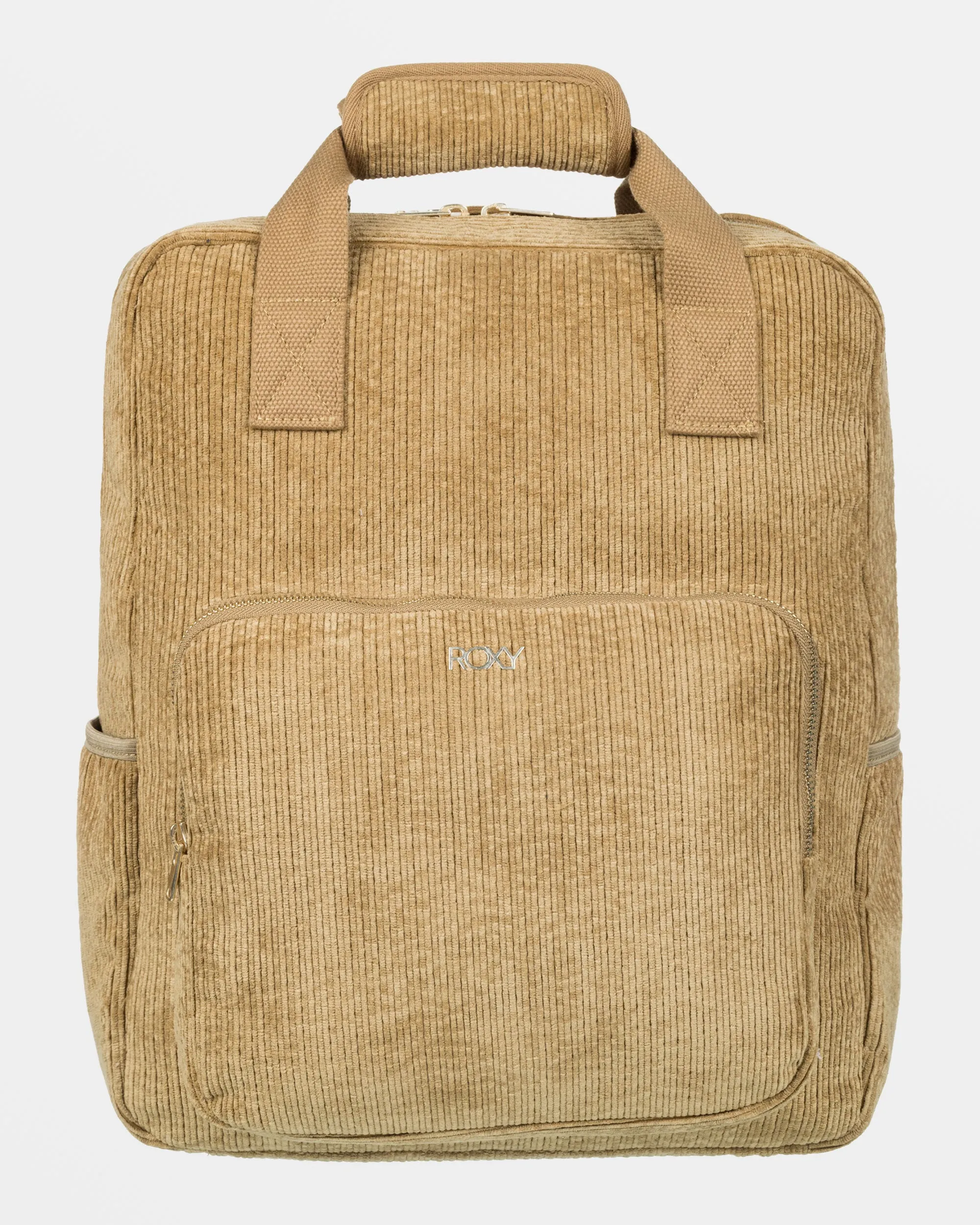 Feeling Good Small Corduroy Backpack - Oil Green sold by Roxy product image thumbnail 3