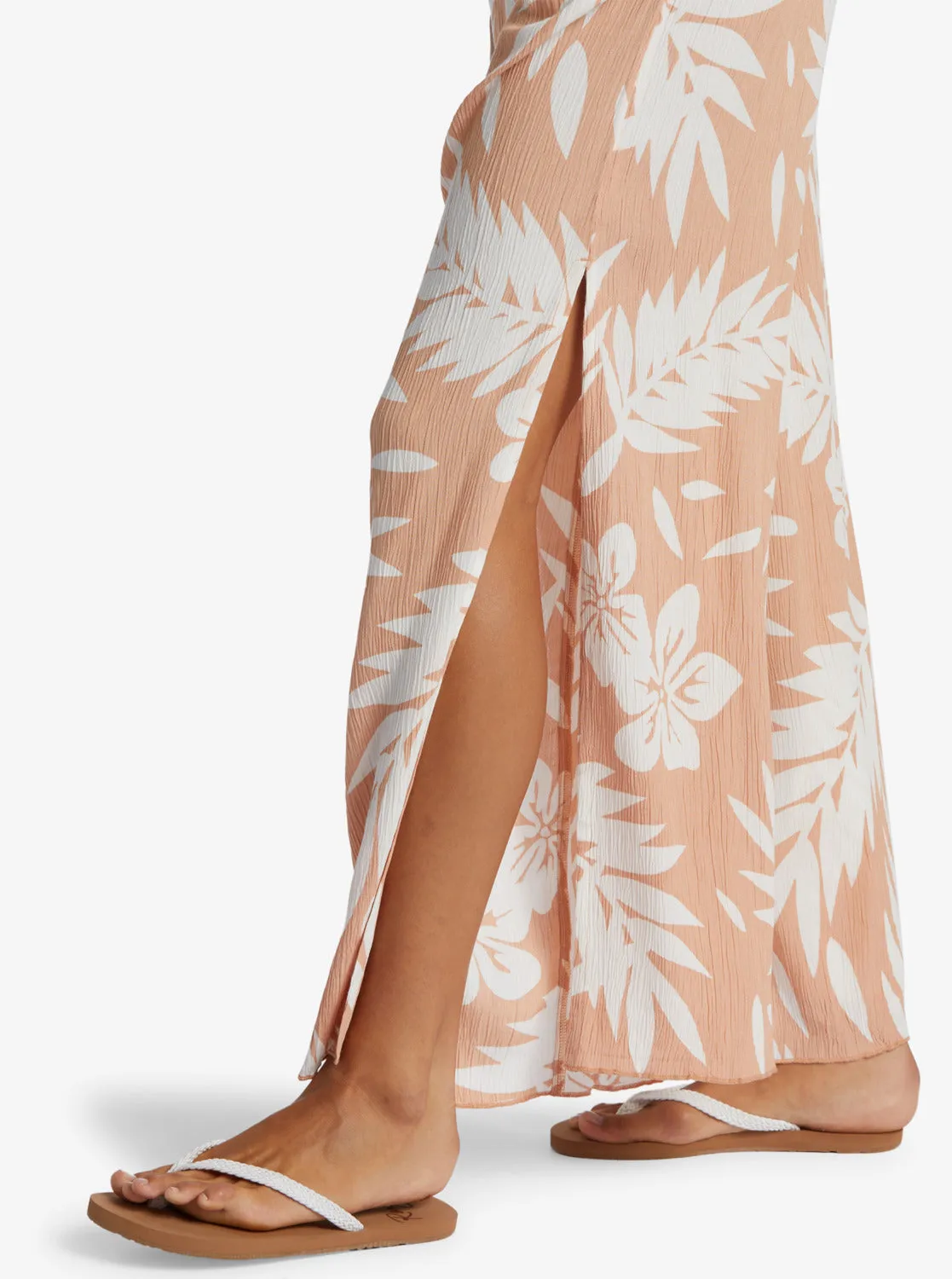 Tropical Rhythm Beach Pants - Cafe Creme Palmeria sold by Roxy product image thumbnail 4