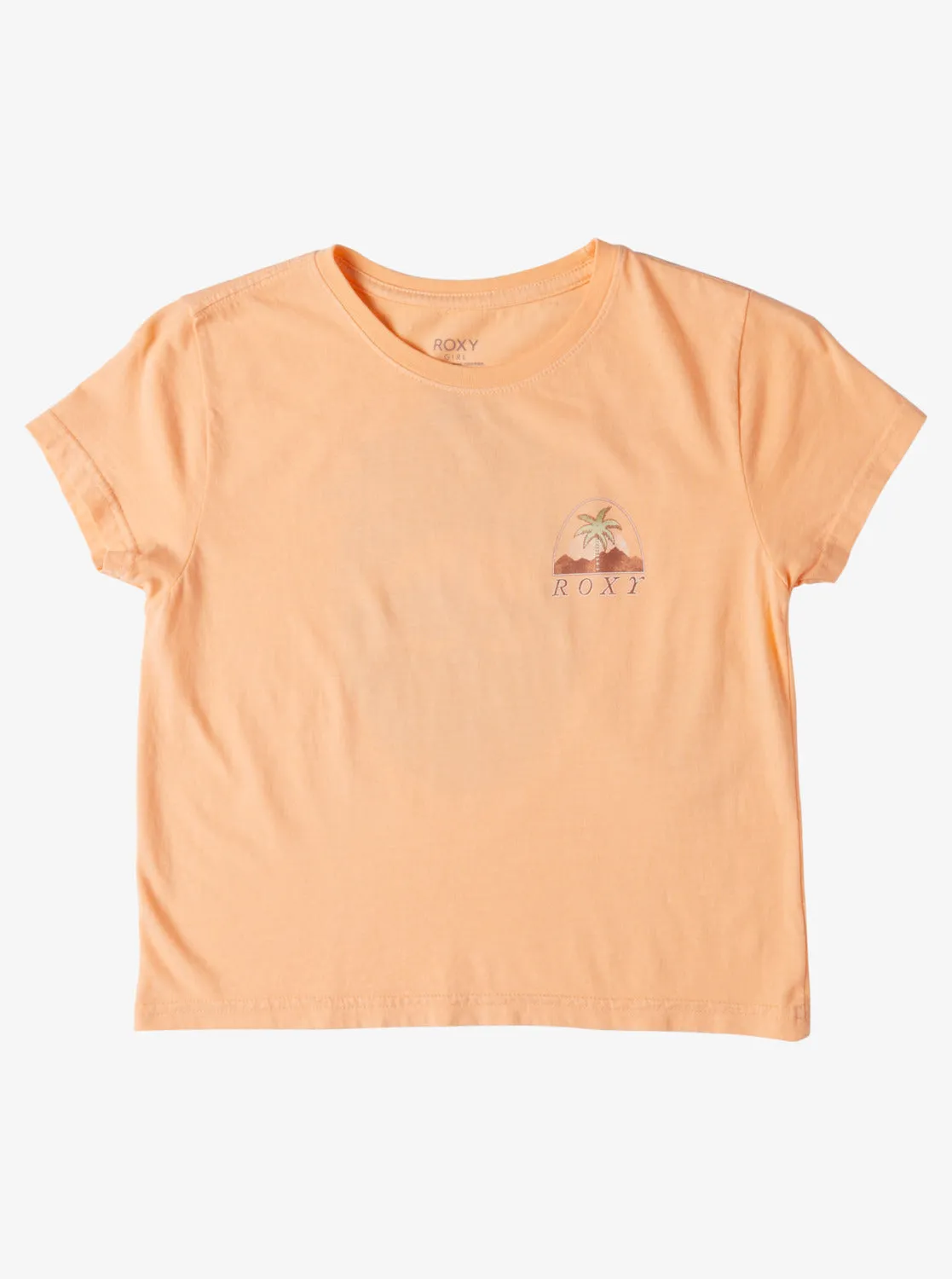 Girls 4-16 Palm Arcana Boyfriend T-Shirt - Salmon sold by Roxy