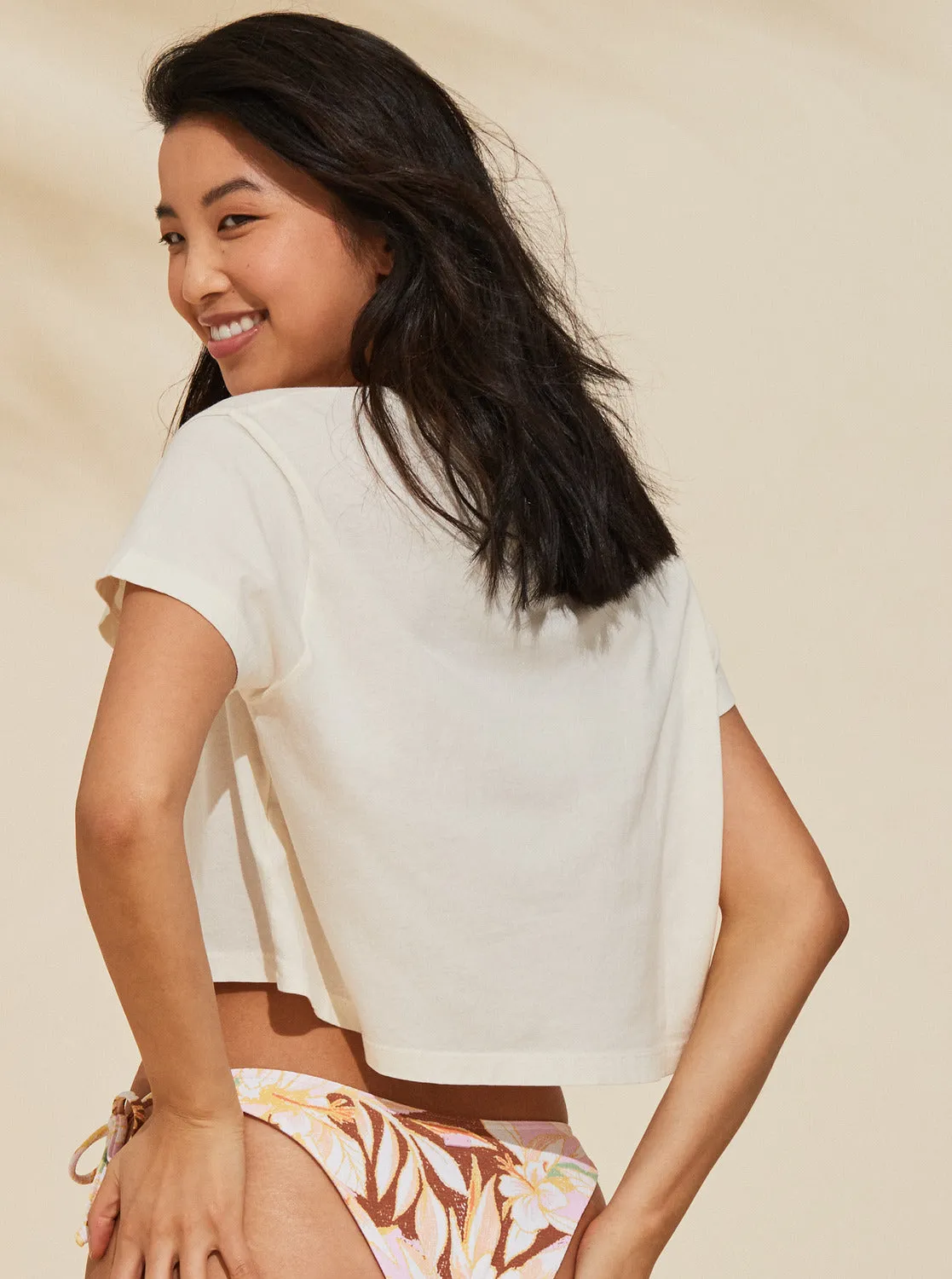 Made Of Sunshine T-Shirt - Egret sold by Roxy product image thumbnail 5