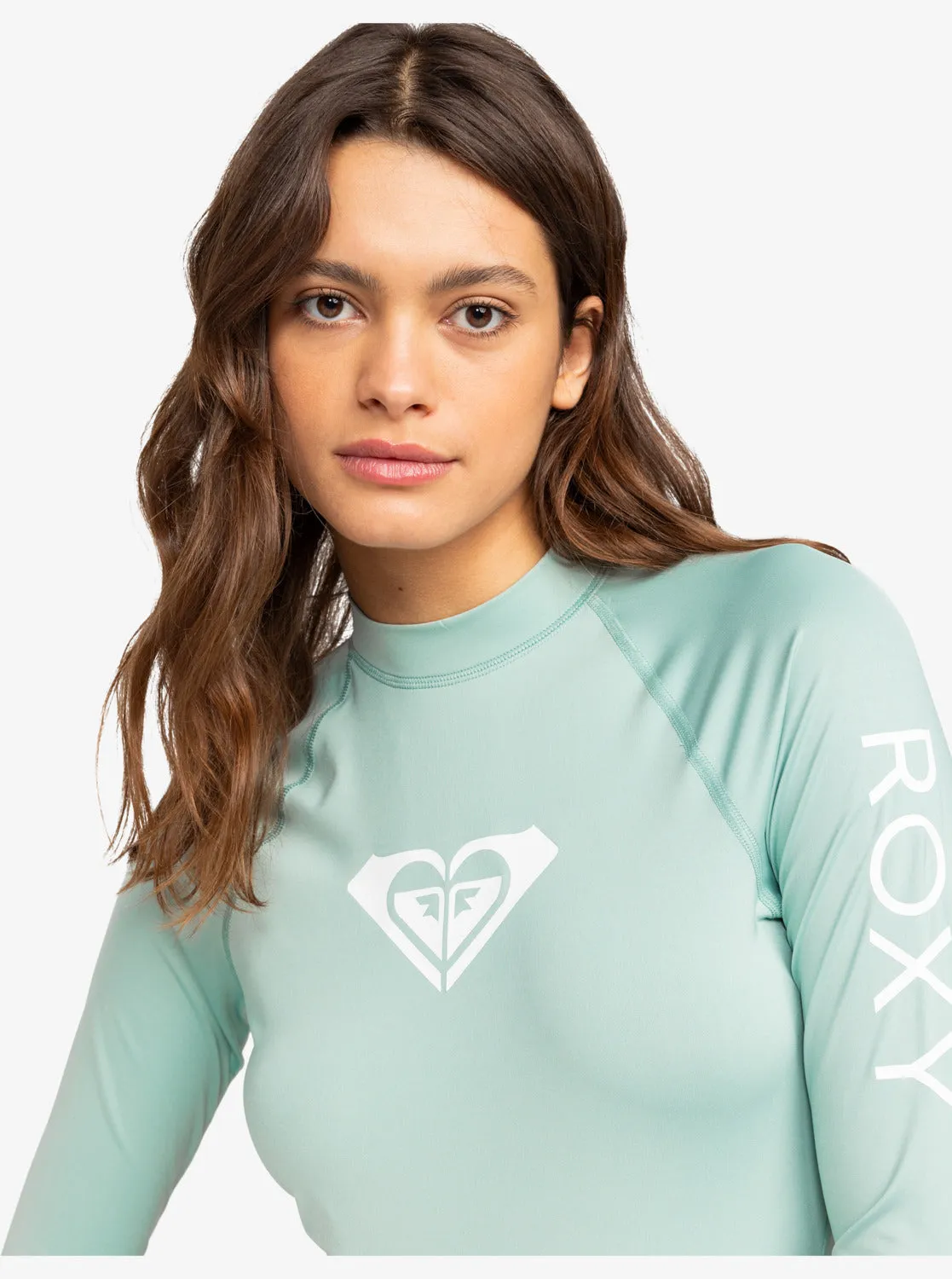 Whole Hearted Long Sleeve Upf 50 Rashguard - Blue Surf sold by Roxy product image thumbnail 3