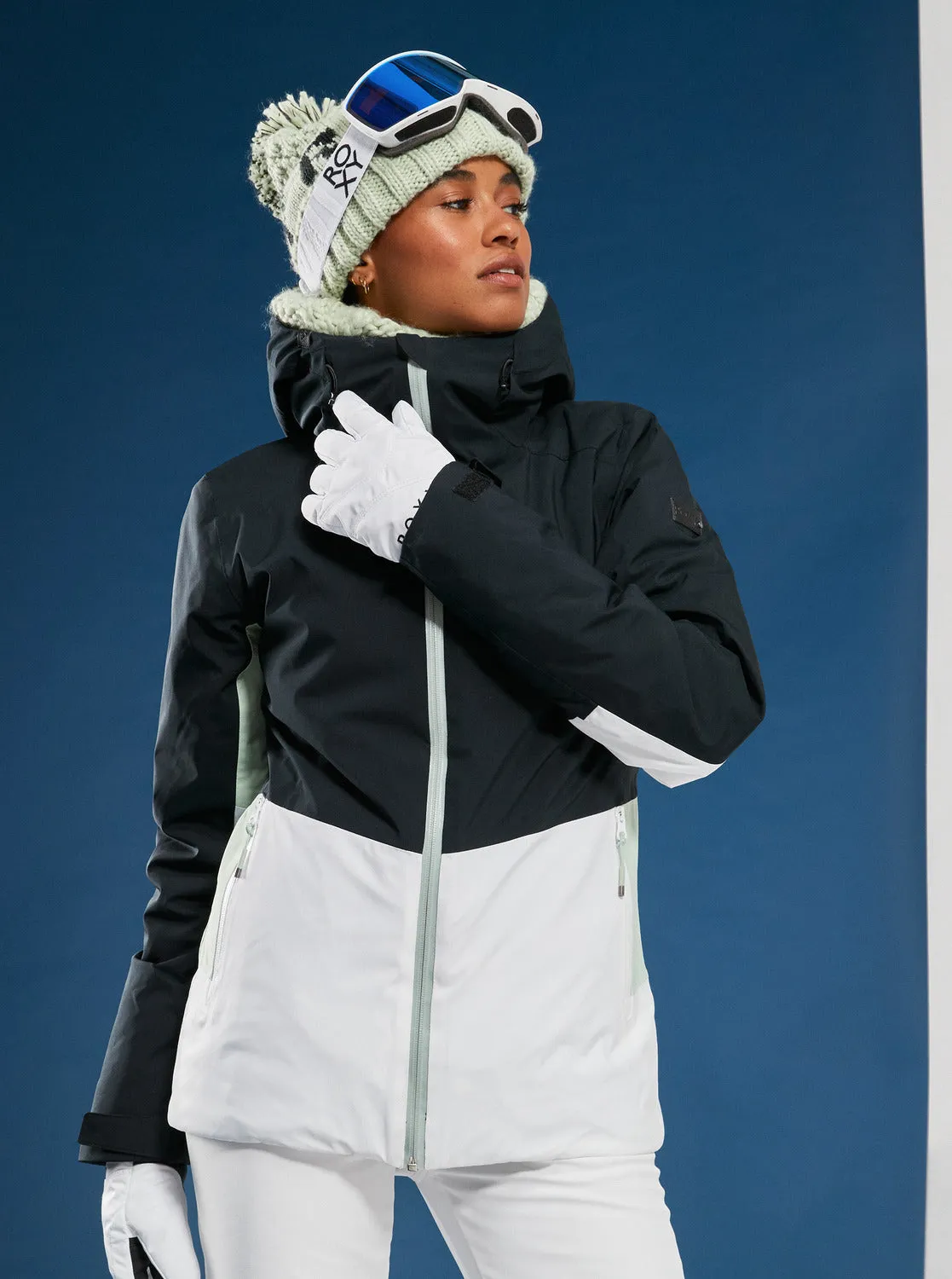 Peakside Technical Snow Jacket - True Black sold by Roxy product image thumbnail 2