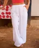 What A Vibe Pants - Snow White sold by Roxy
