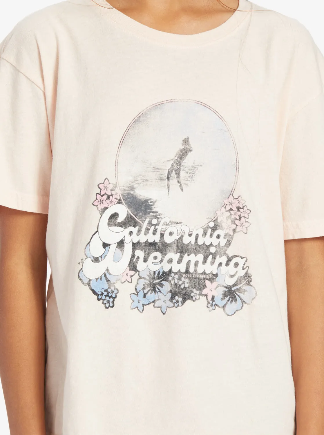 Girls 4-16 California Dreamin Oversized T-Shirt - Pale Dogwood sold by Roxy product image thumbnail 2
