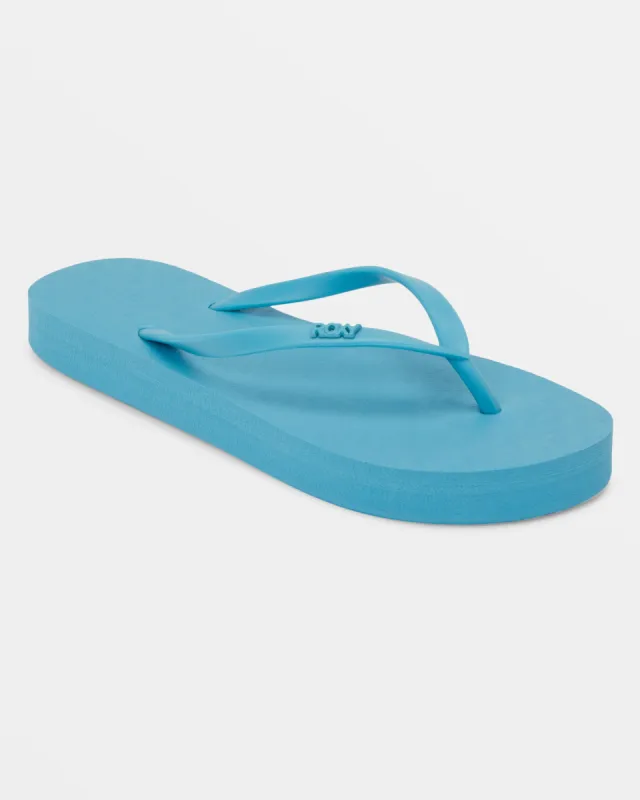 Viva Higher Platform Sandals - Aqua sold by Roxy