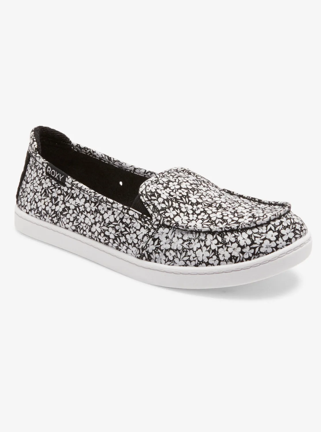 Minnow Slip-On Shoes - Black/White sold by Roxy