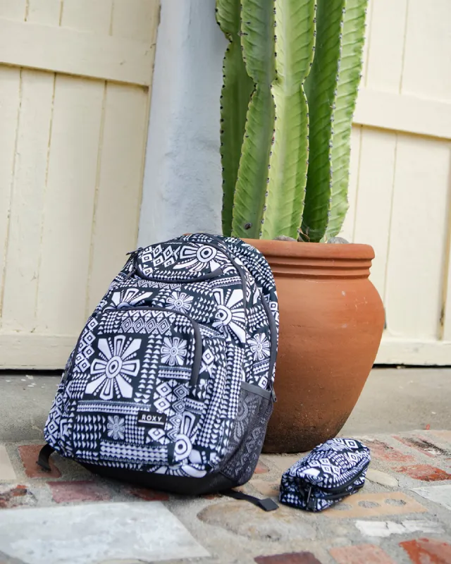 Shadow Swell Medium Backpack - Phantom Mo Rockin Vibe App sold by Roxy