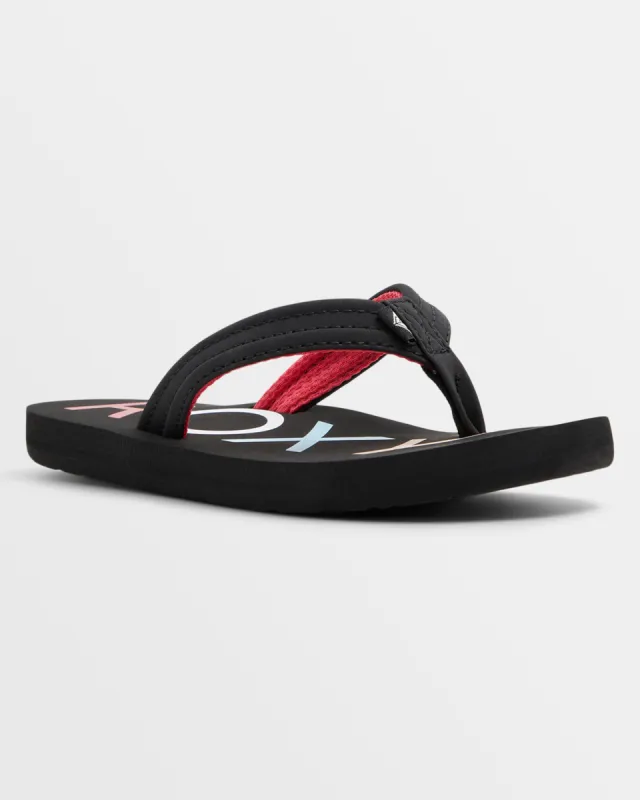 Girls Vista III Sandals - Black sold by Roxy
