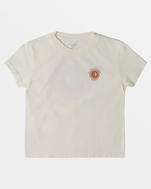 Girls 4-16 El Sol Y La Luna T-Shirt - Snow White sold by Roxy
