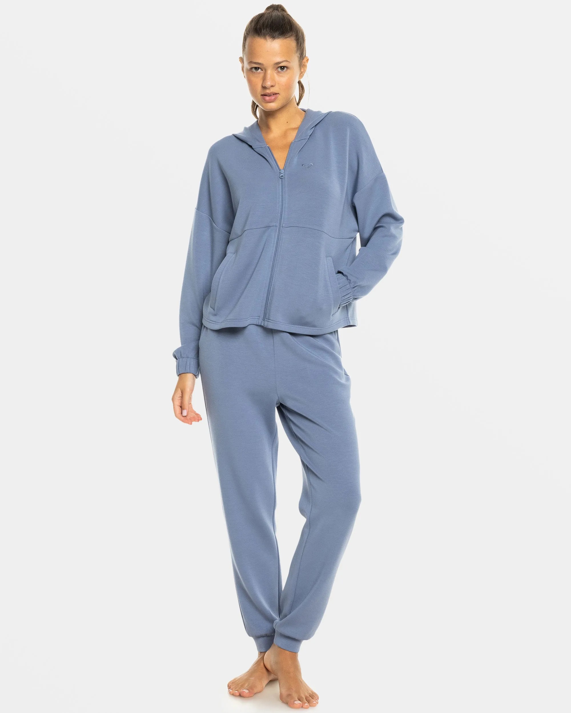 Rise & Vibe Sweet Zip Hoodie - Wild Wind sold by Roxy product image thumbnail 3