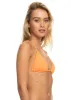 Beach Classics Tiki Triangle Bikini Top - Mock Orange sold by Roxy