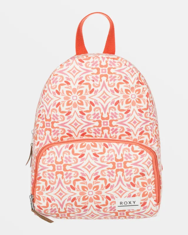 Always Core Canvas 8L Extra Small Backpack - Cloud Dancer Fresco Tile sold by Roxy