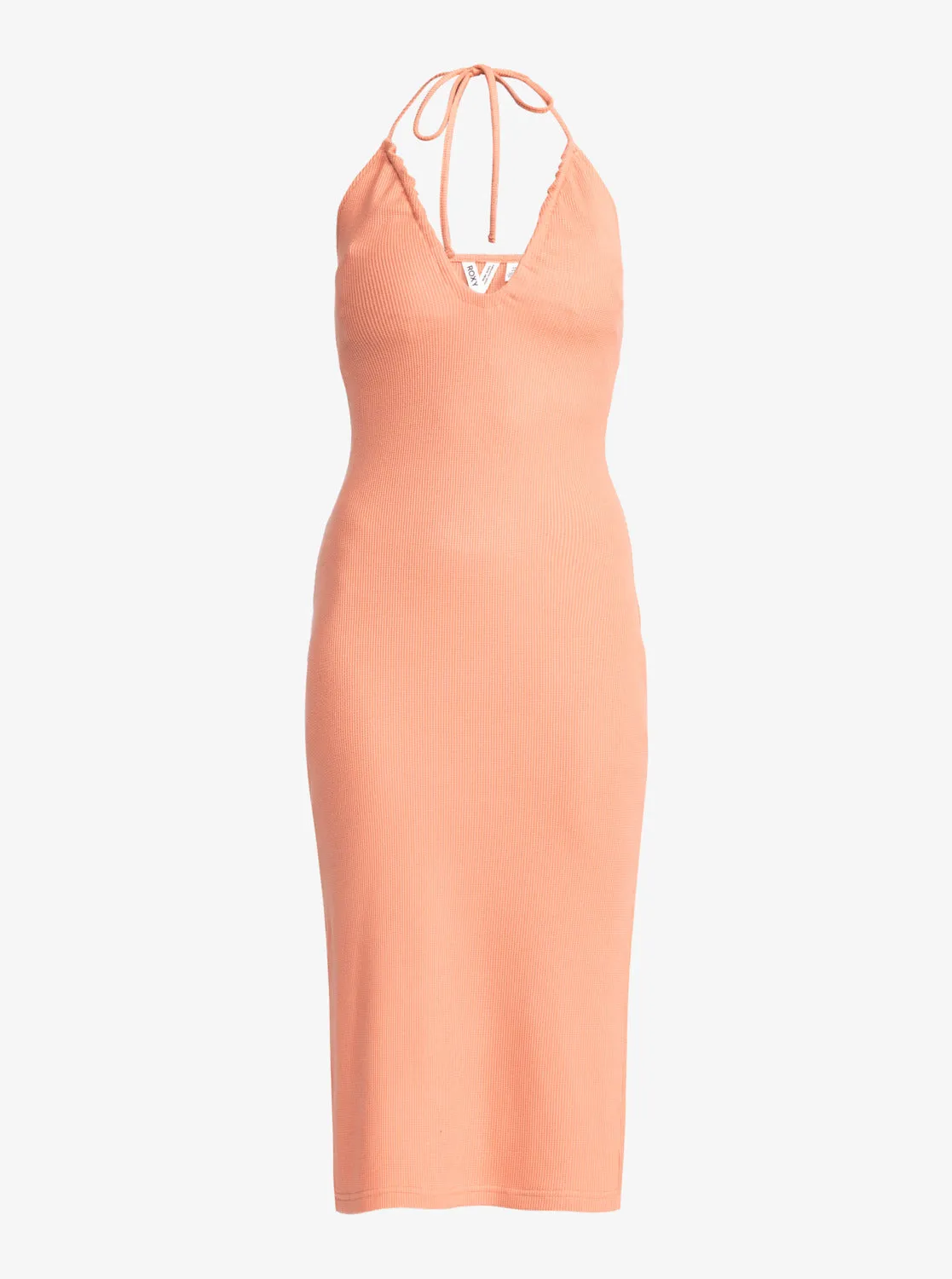 Late Sunset Halter Midi Dress - Cafe Creme sold by Roxy product image thumbnail 5