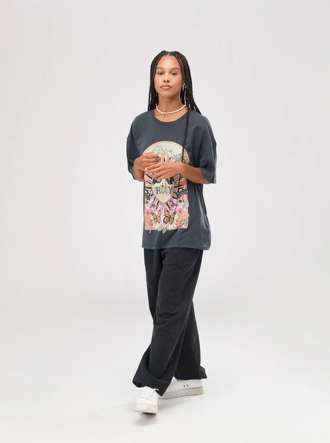 Cosmic Window T-Shirt - Anthracite sold by Roxy product image thumbnail 4