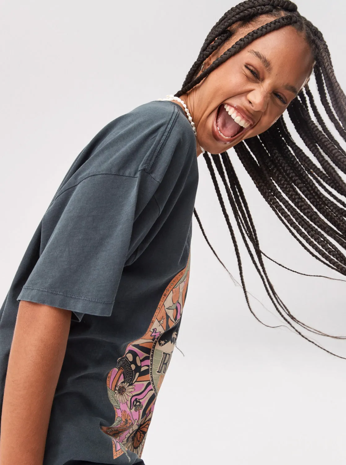 Cosmic Window T-Shirt - Anthracite sold by Roxy product image thumbnail 5