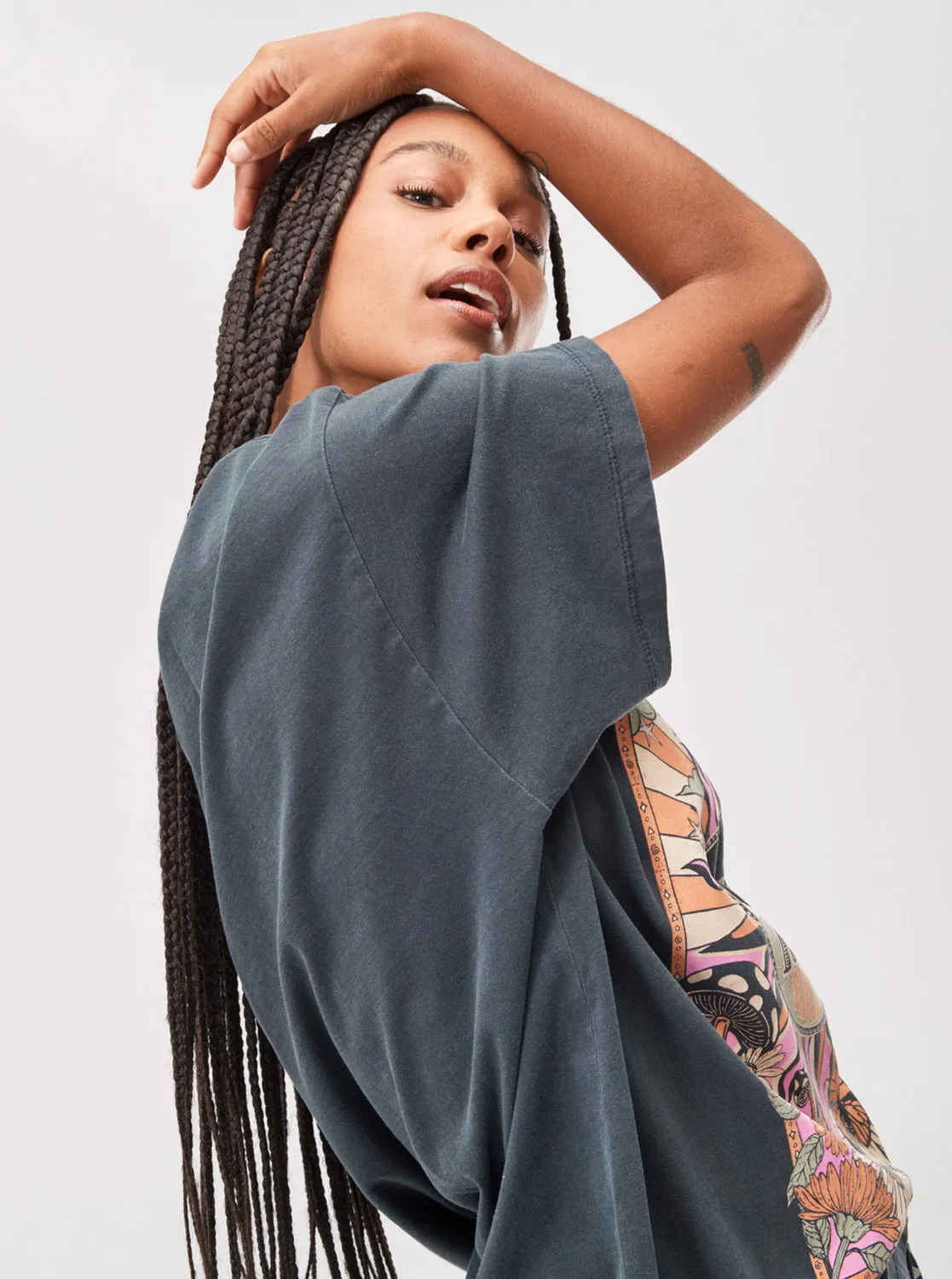 Cosmic Window T-Shirt - Anthracite sold by Roxy product image thumbnail 2