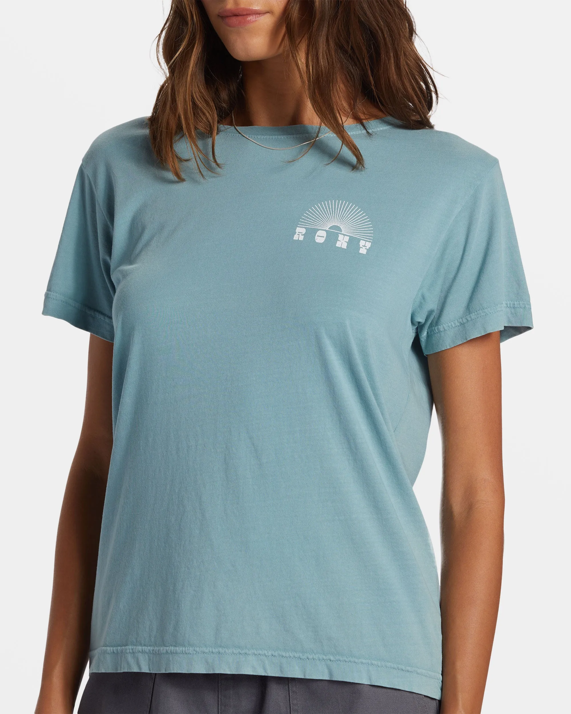 Paradise Peaks T-Shirt - Mineral Blue sold by Roxy product image thumbnail 4