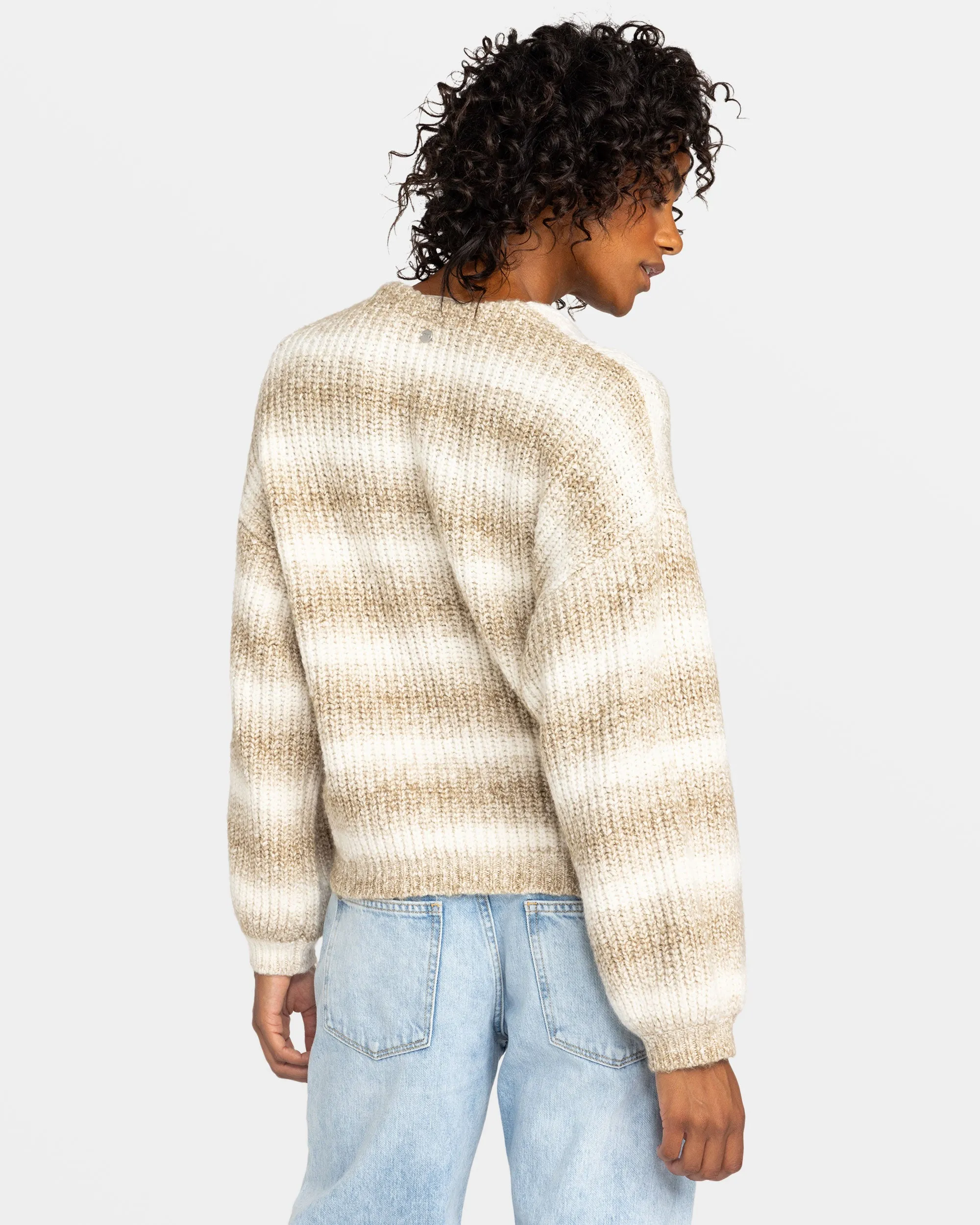 Marble Tiles Cardigan - Parchment sold by Roxy product image thumbnail 2