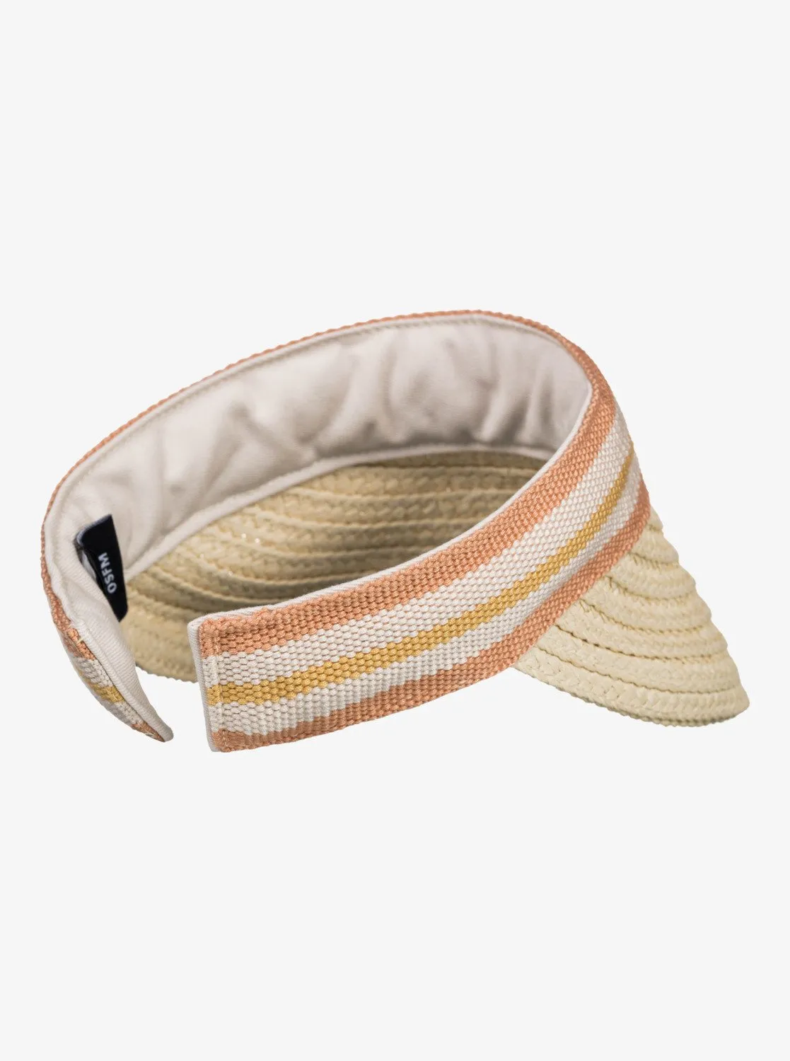 Sunny Morning Straw Visor - Natural sold by Roxy product image thumbnail 5