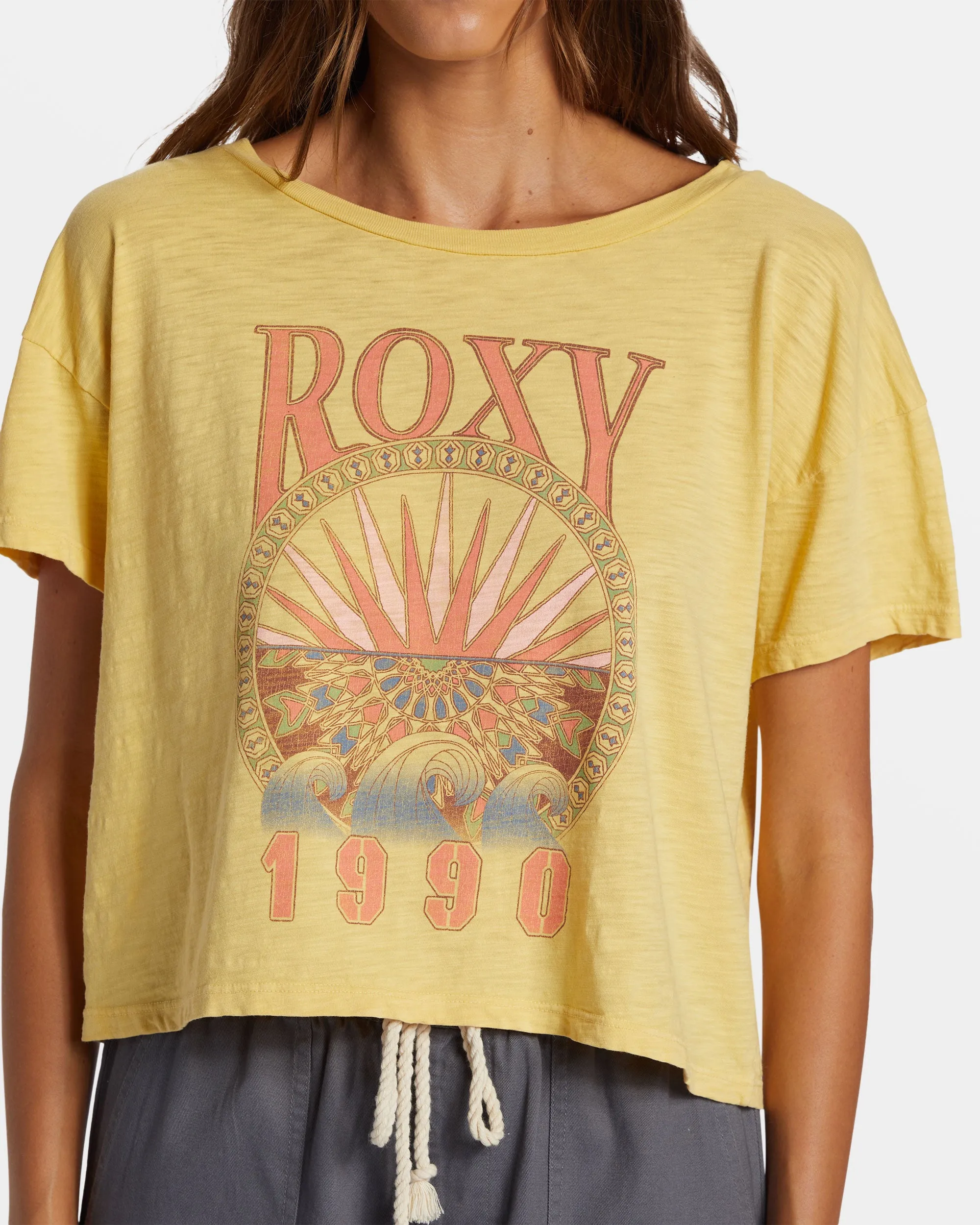 Surfs Up T-Shirt - Cornsilk sold by Roxy product image thumbnail 4