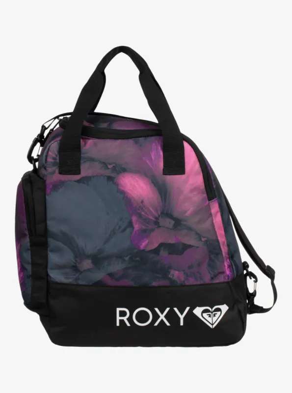 Northa Boot Bag 31L Snowboard/Ski Boot Bag - True Black Pansy Pansy sold by Roxy