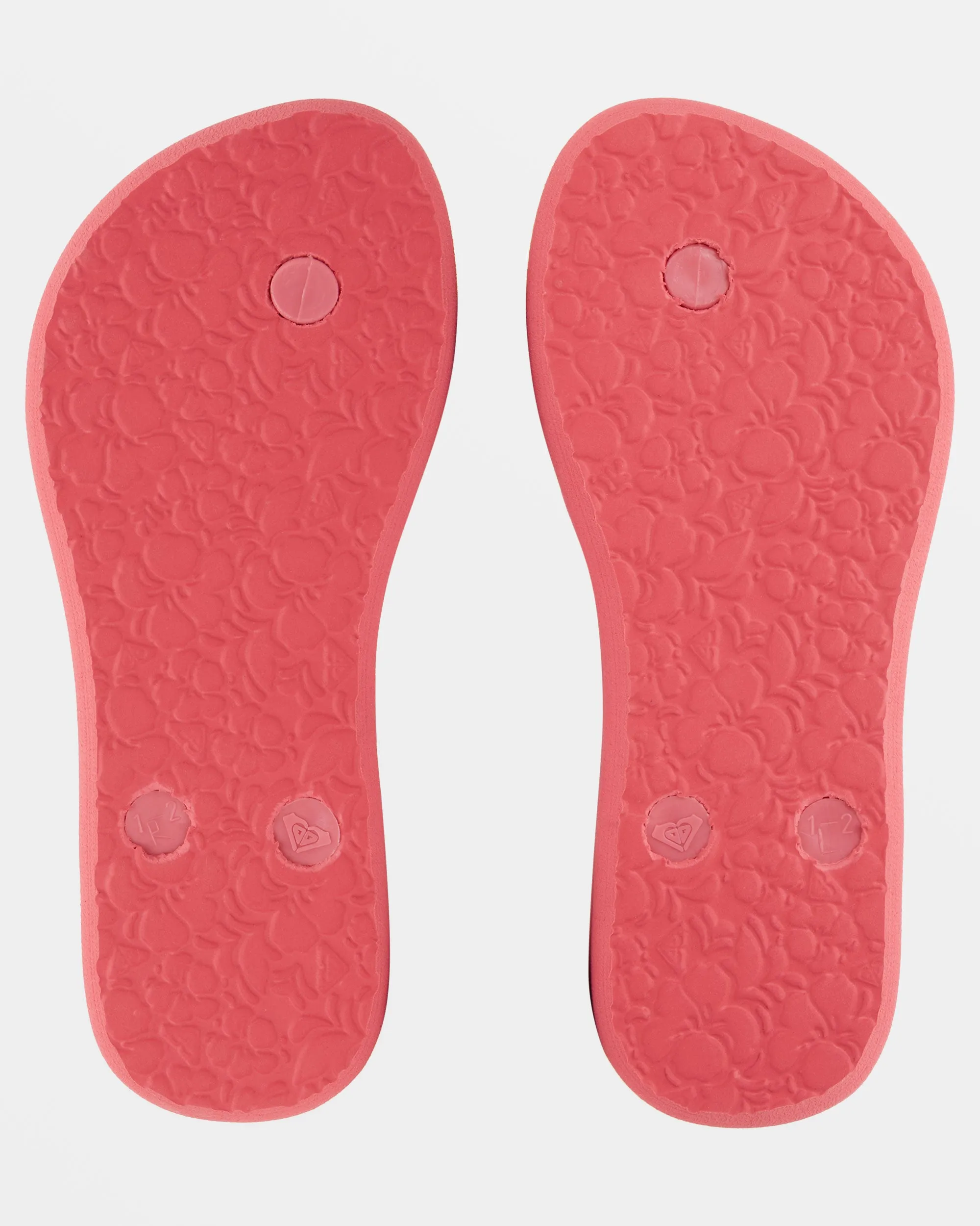 Girls 4-16 Antilles Flip-Flops - Strawberry sold by Roxy product image thumbnail 3