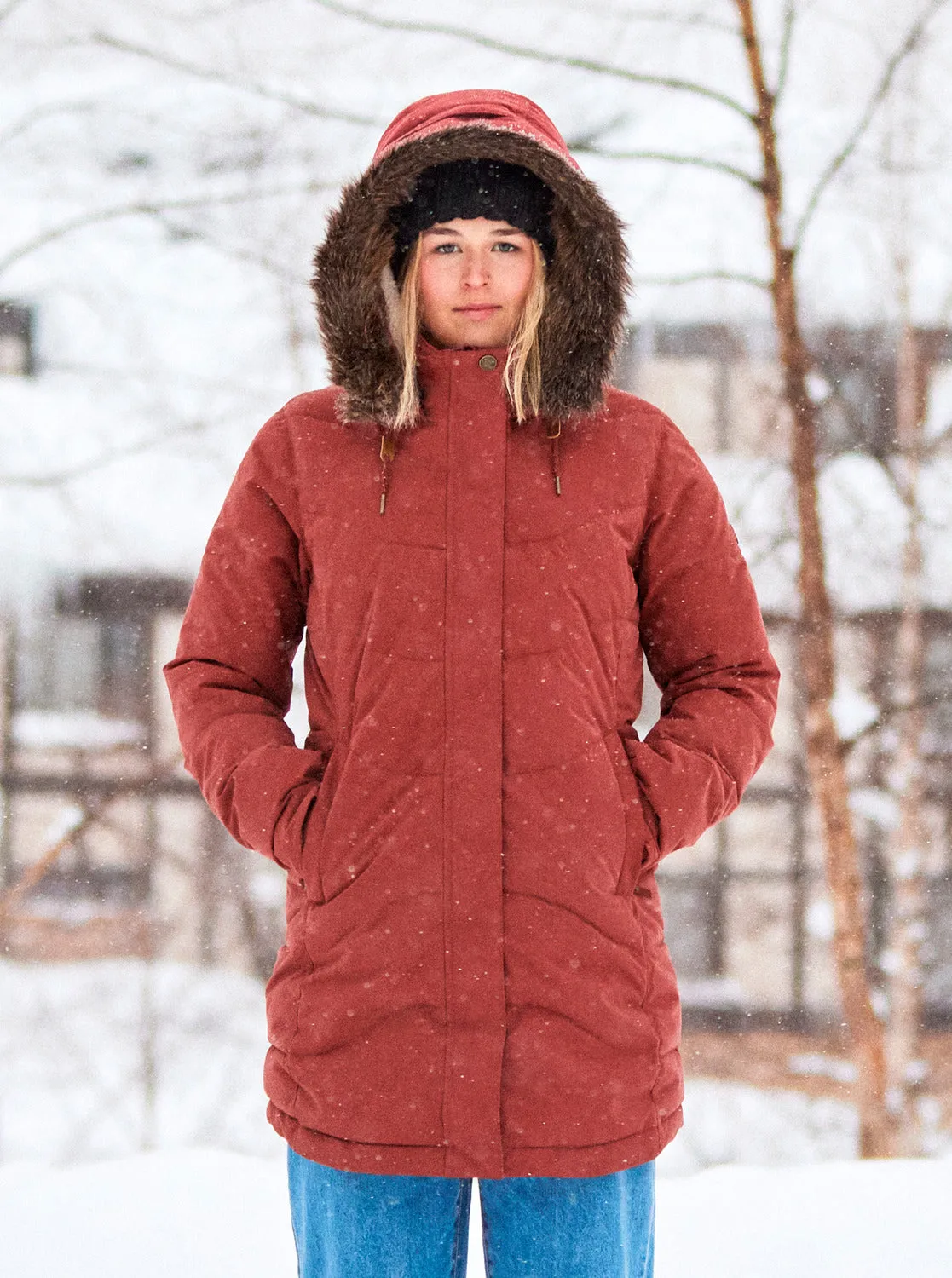 Ellie Warmlink Winter Jacket With Heating Panel - Smoked Paprika sold by Roxy product image thumbnail 2