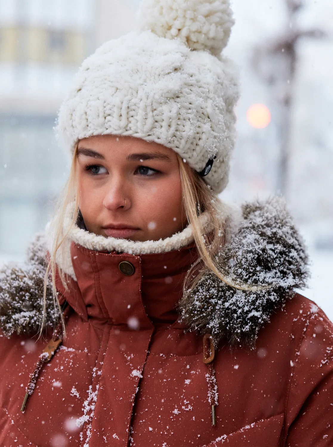 Ellie Warmlink Winter Jacket With Heating Panel - Smoked Paprika sold by Roxy product image thumbnail 4