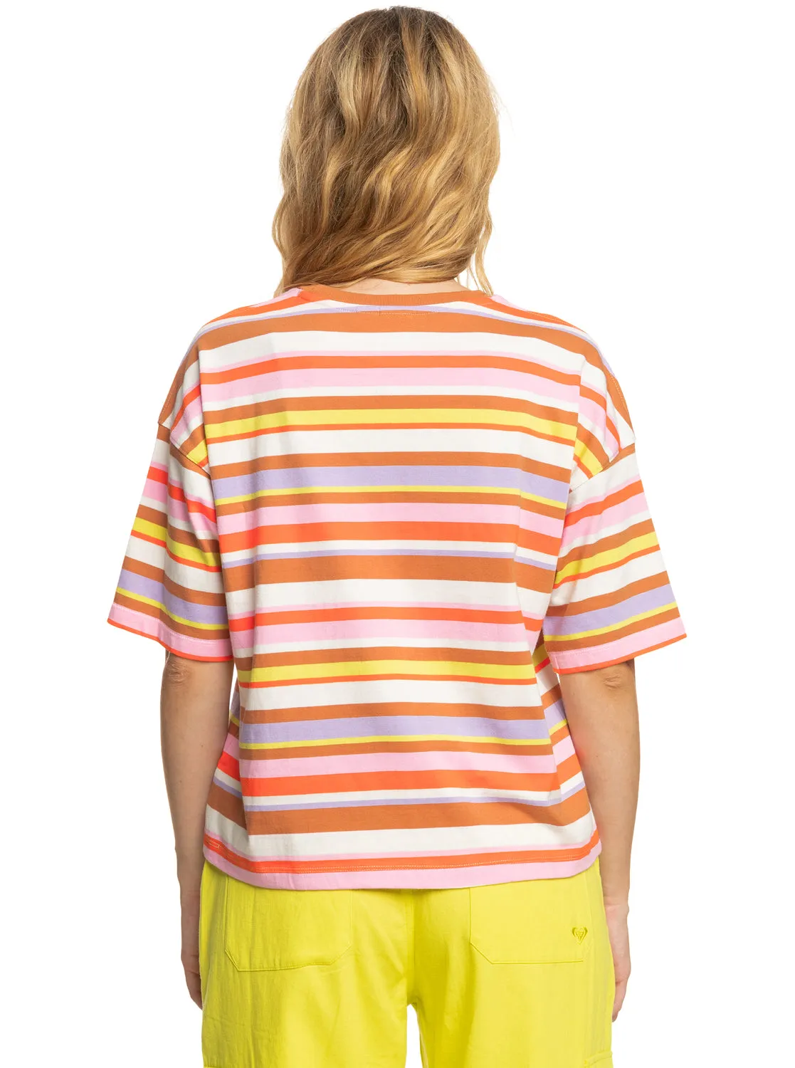 Surf.Kind.Kate. T-Shirt - Vermillon Sun Struck Stripe sold by Roxy product image thumbnail 5
