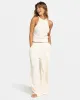 What A Vibe Wide Leg Pants - Parchment sold by Roxy