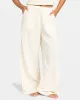 What A Vibe Wide Leg Pants - Parchment sold by Roxy