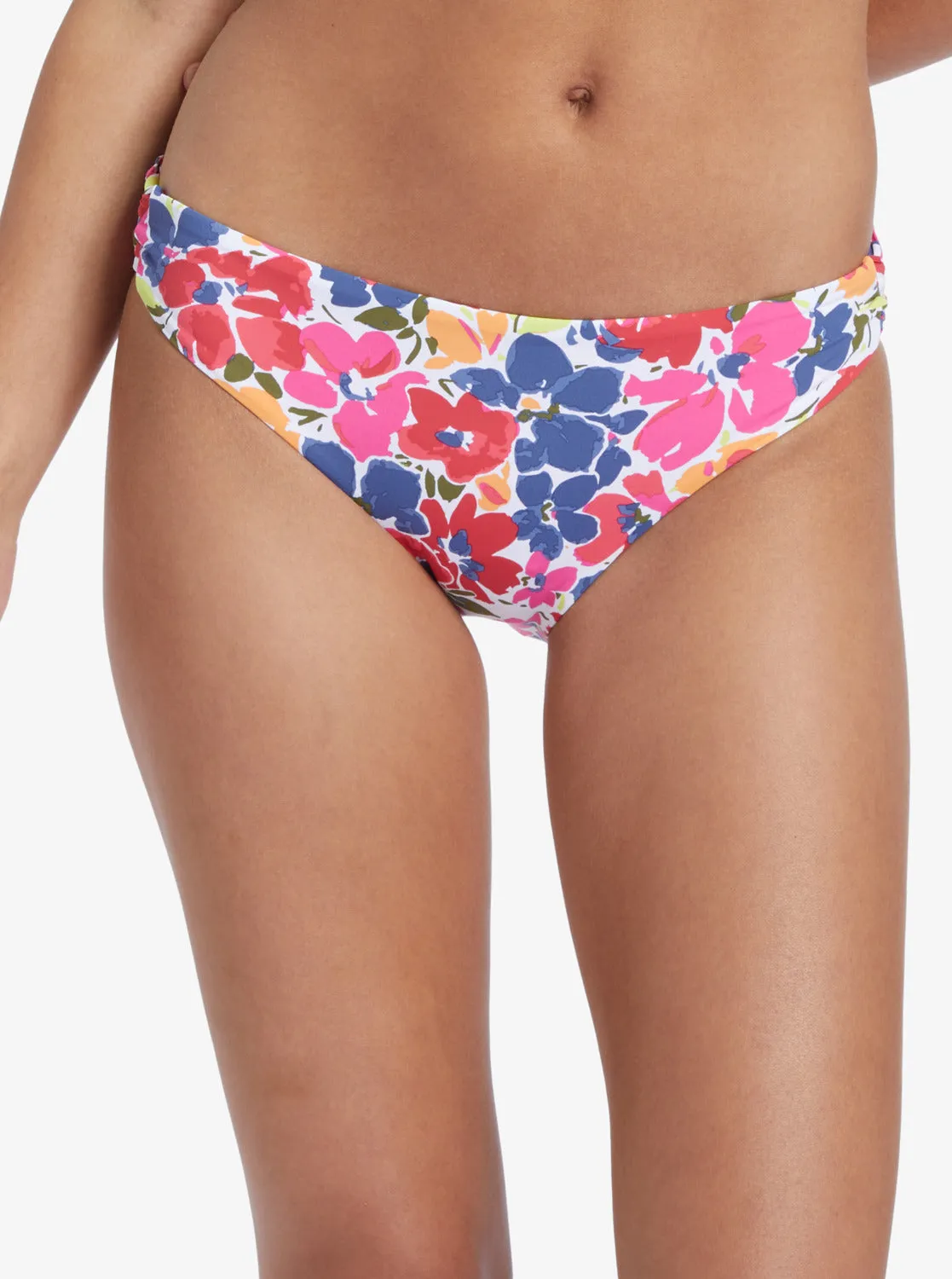 Printed Beach Classics Hipster Bikini Bottoms - Bloomin Babe sold by Roxy