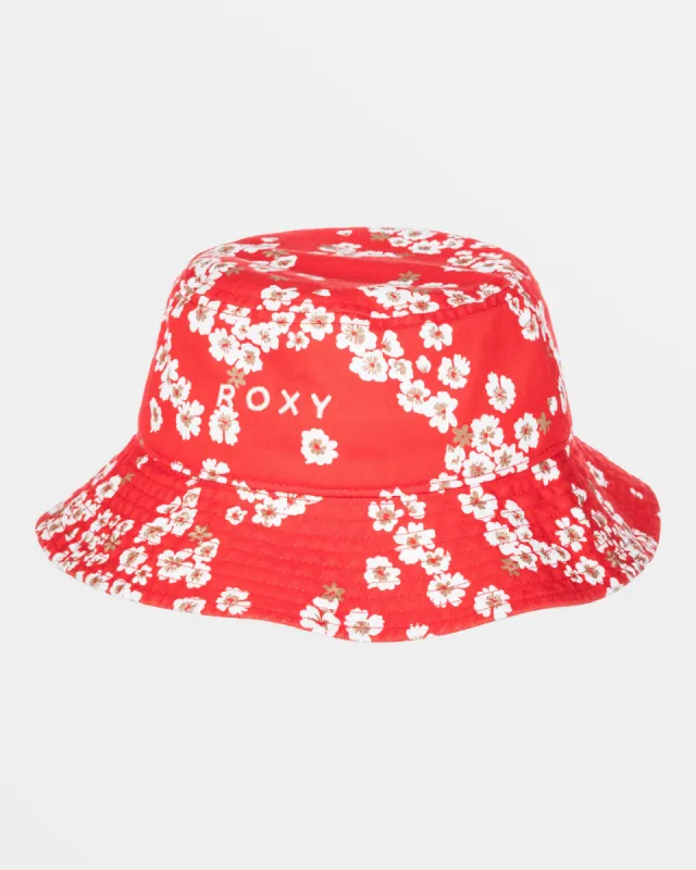 Girls 4-16 Tiny Honey Bucket Hat - Hibiscus Margarita sold by Roxy
