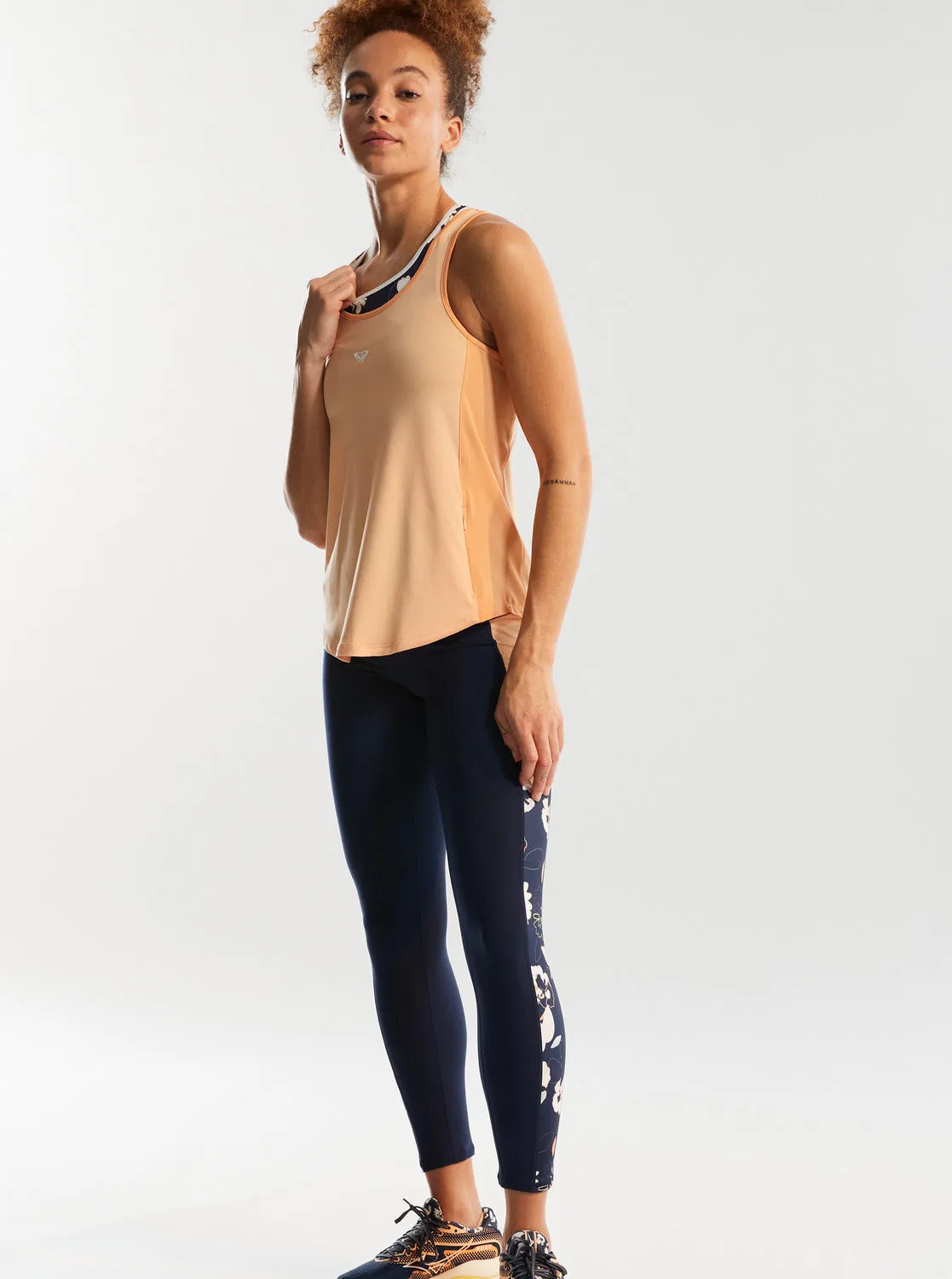Pure Pursuit Mesh TanK - Peach Fuzz sold by Roxy product image thumbnail 4