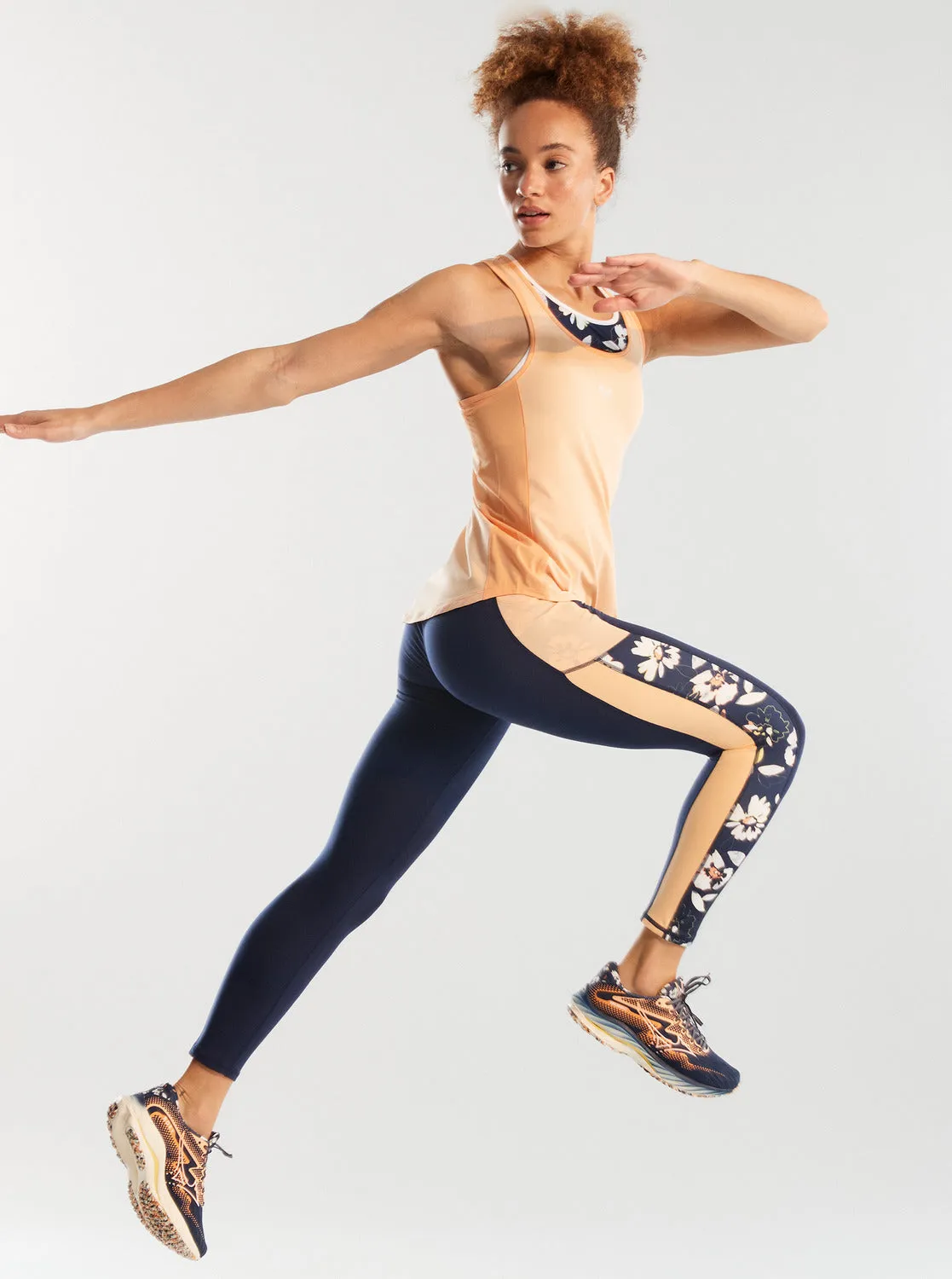 Pure Pursuit Mesh TanK - Peach Fuzz sold by Roxy product image thumbnail 5