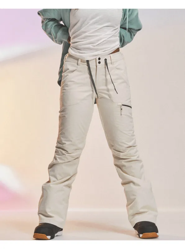Nadia Technical Snow Pants - Egret sold by Roxy