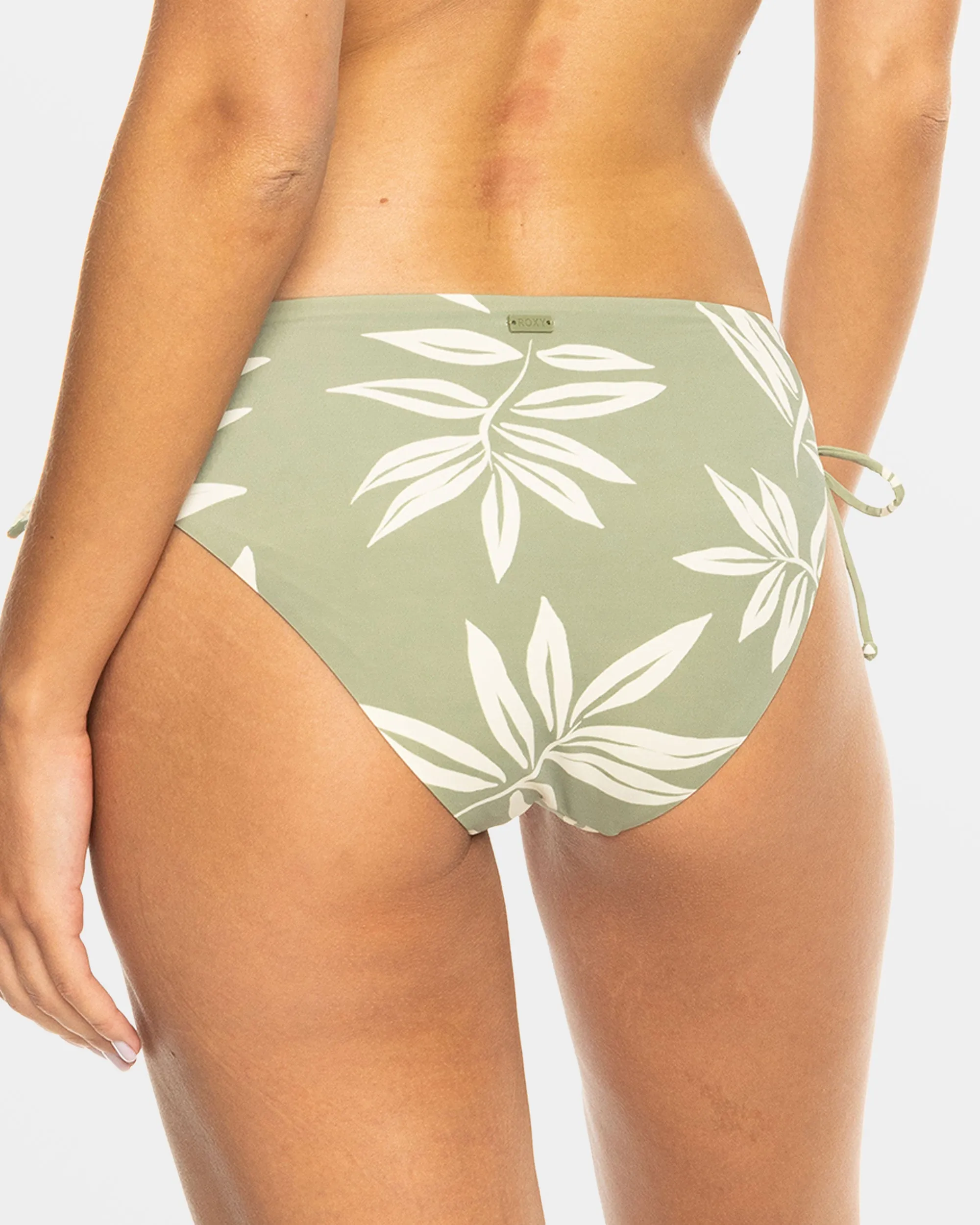 Beach Classics Hipster Ties Bikini Bottom - Oil Green Leavin sold by Roxy product image thumbnail 2