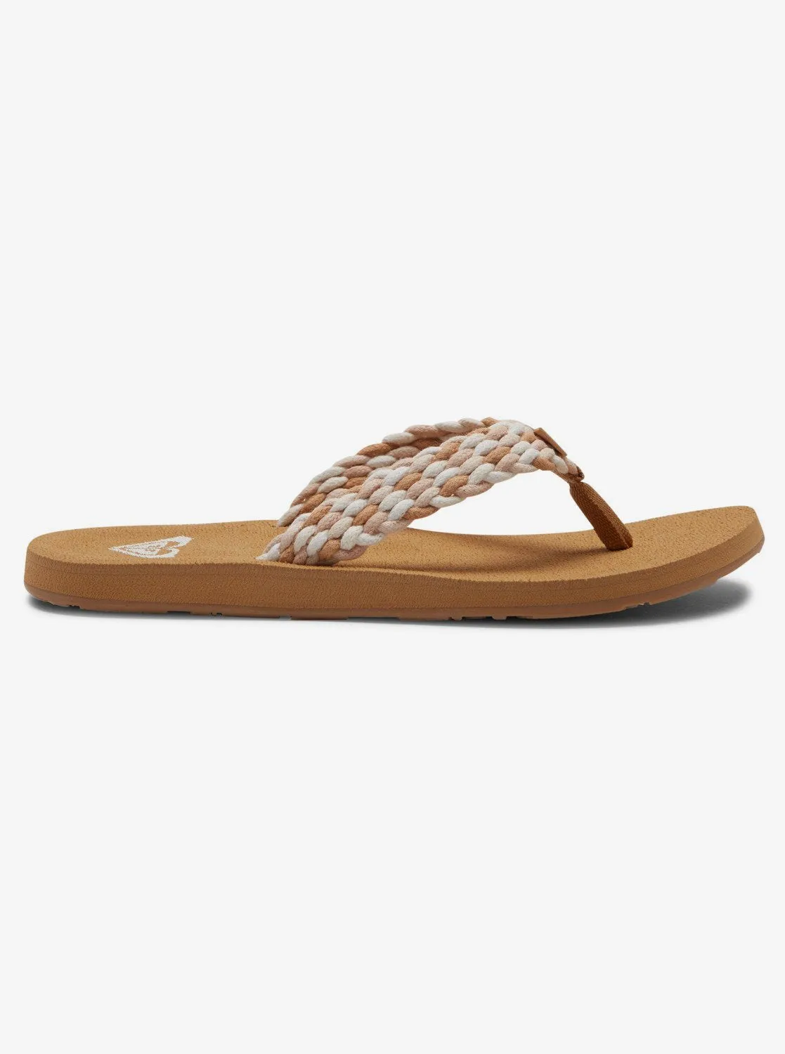 Porto Flip-Flops - White/Multi sold by Roxy product image thumbnail 2