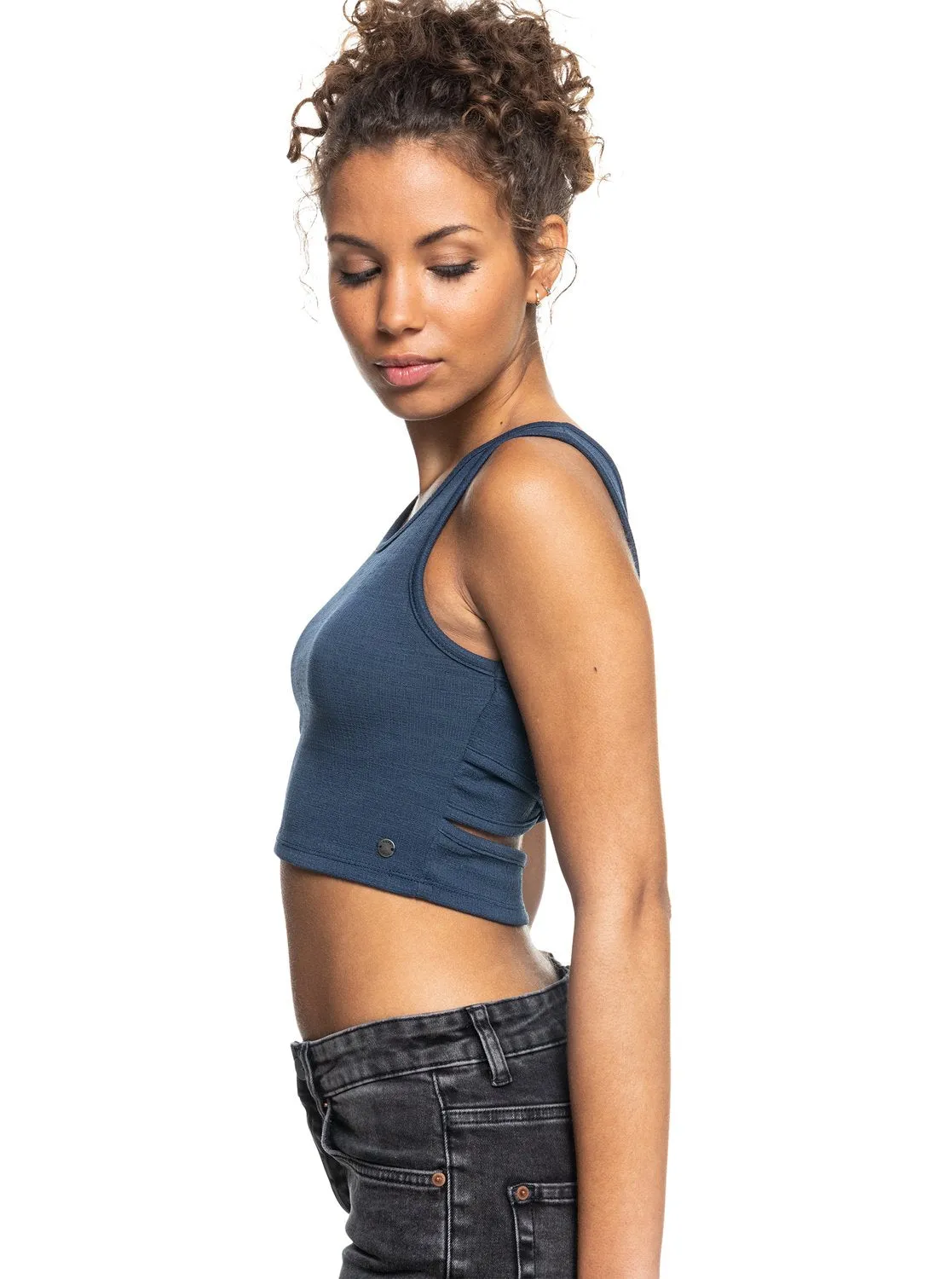 Good Keepsake Crop Top - Mood Indigo sold by Roxy product image thumbnail 2