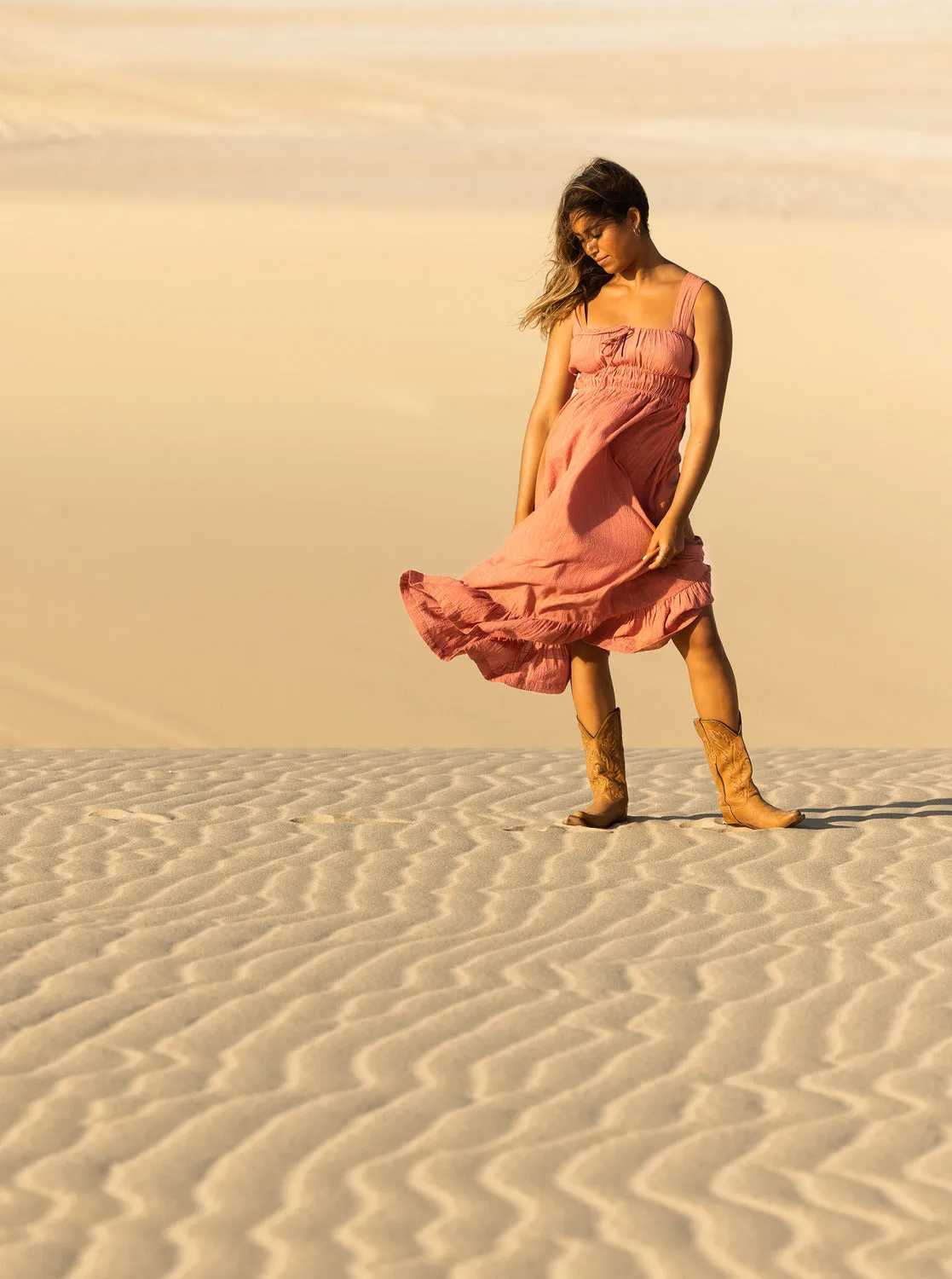 Paradise Winds Dress - Cedar Wood sold by Roxy product image thumbnail 3