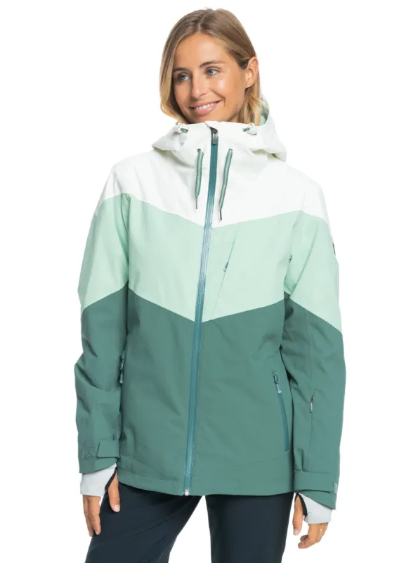 Winter Haven Technical Snow Jacket - Dark Forest sold by Roxy
